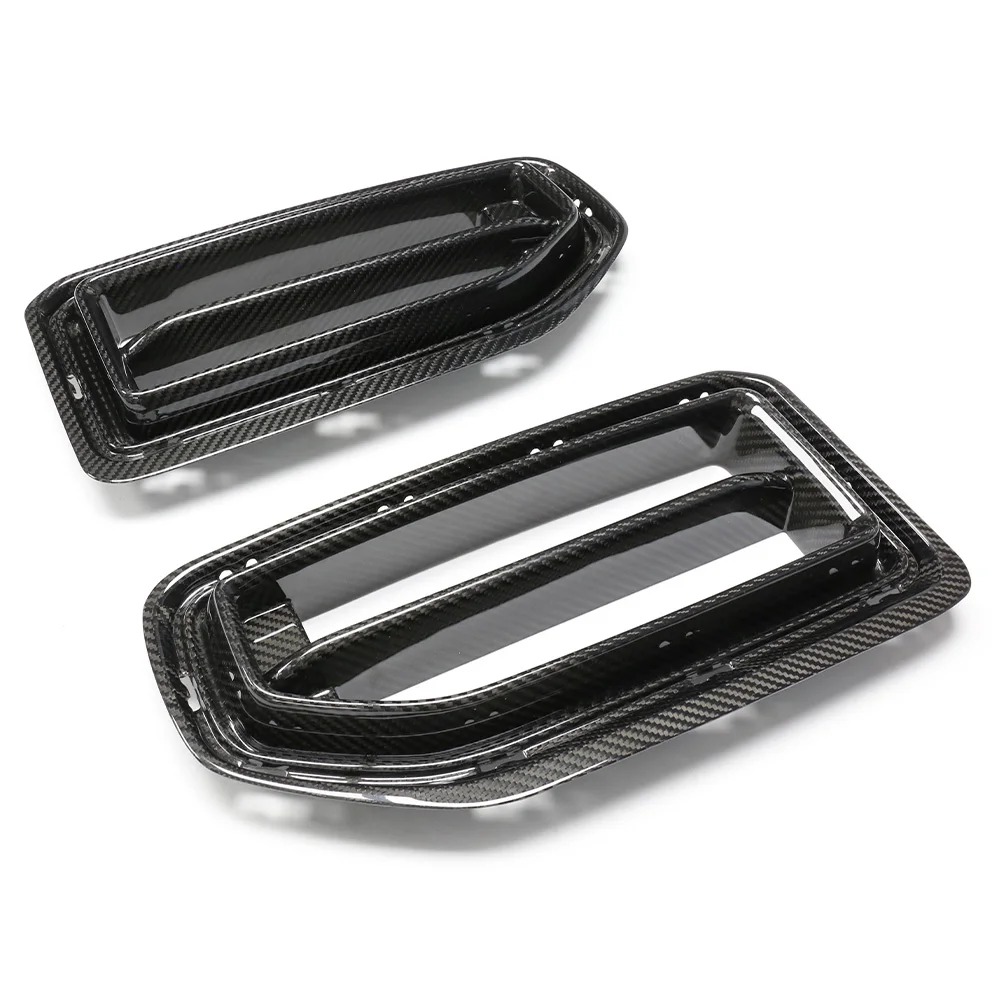 Dry Carbon Fiber Front Bumper Grille YG Style for  G87 M2 2022+ Body Kit